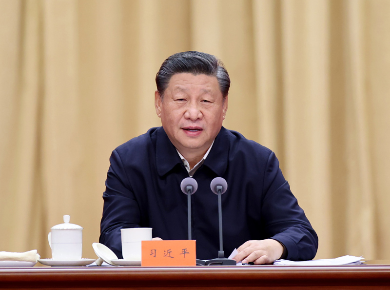 　　1月11日，省部級主要領導干部學習貫徹黨的十九屆六中全會精神專題研討班在中央黨校（國家行政學院）開班。中共中央總書記、國家主席、中央軍委主席習近平在開班式上發(fā)表重要講話。新華社記者 王曄 攝